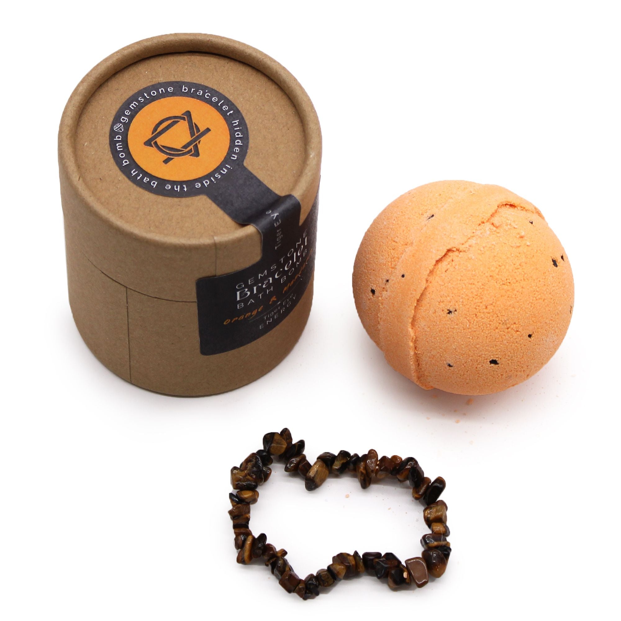 Bomba de baño con pulsera de gemas ( 6 variantes )