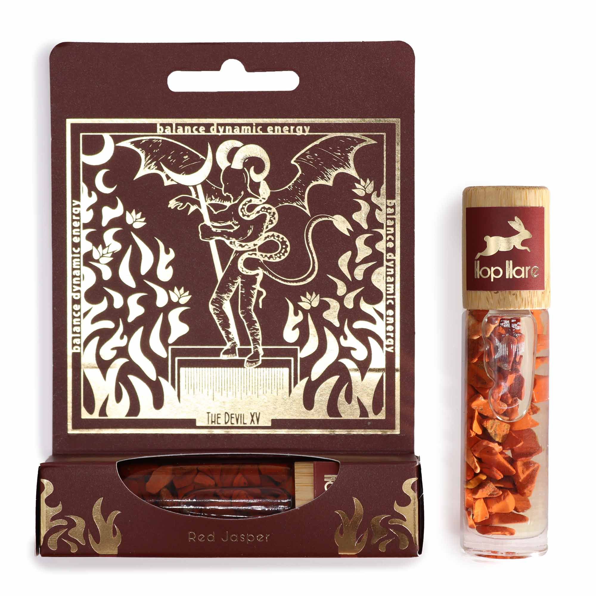 HH Tarot Roll-On de Aceite Esencial con Piedras Preciosas ( 7 modelos )