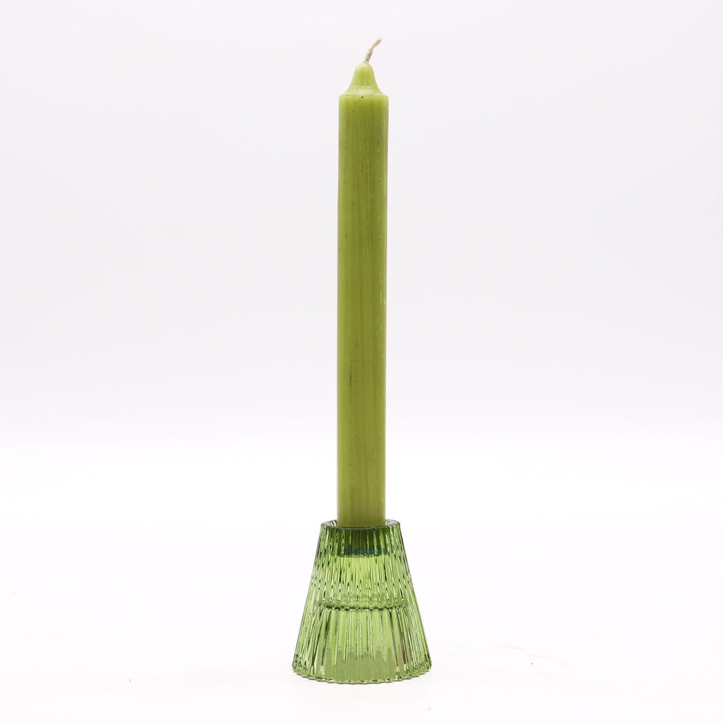 Portavelas reversible para cena / vela de té - Jardín de Jade