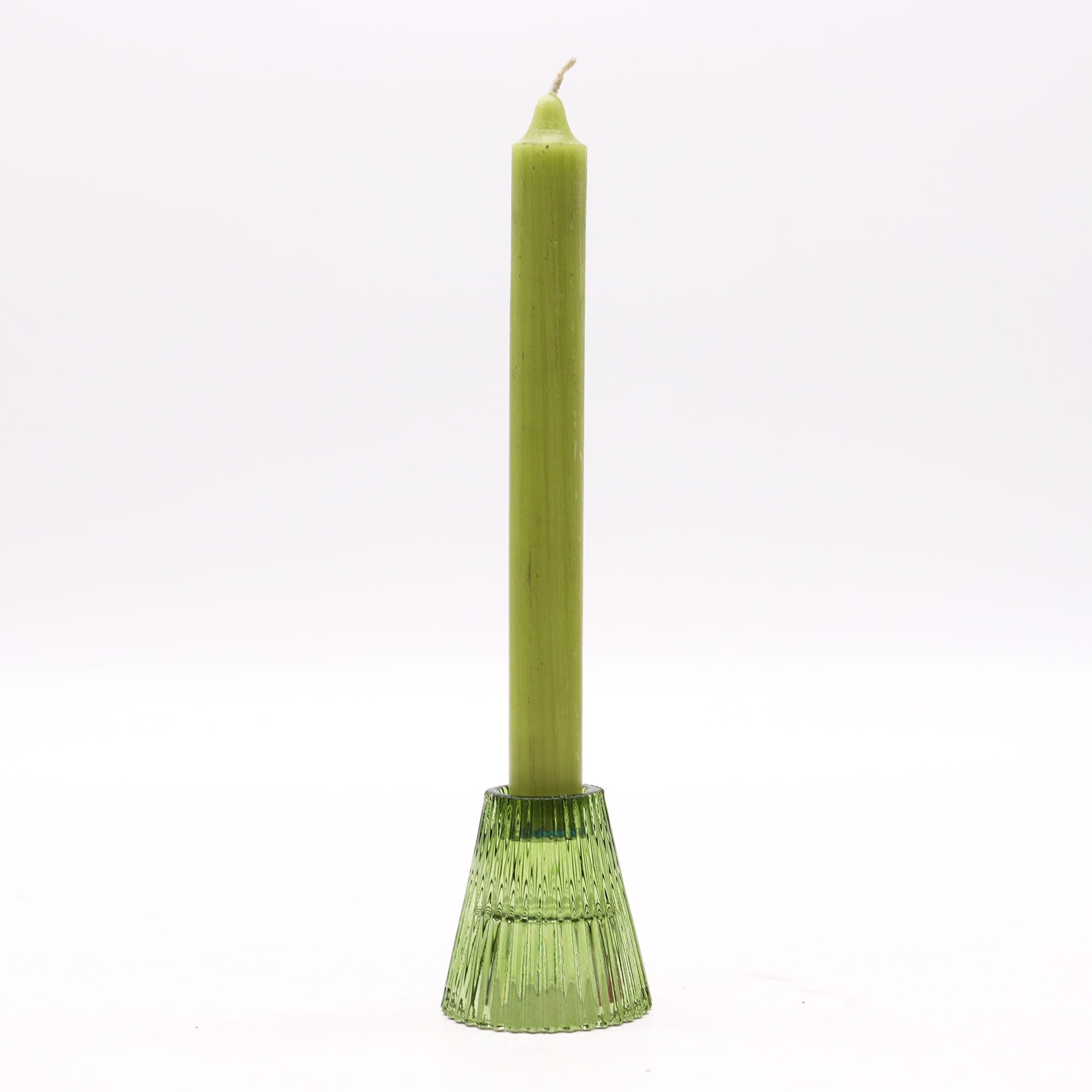 Portavelas reversible para cena / vela de té - Jardín de Jade