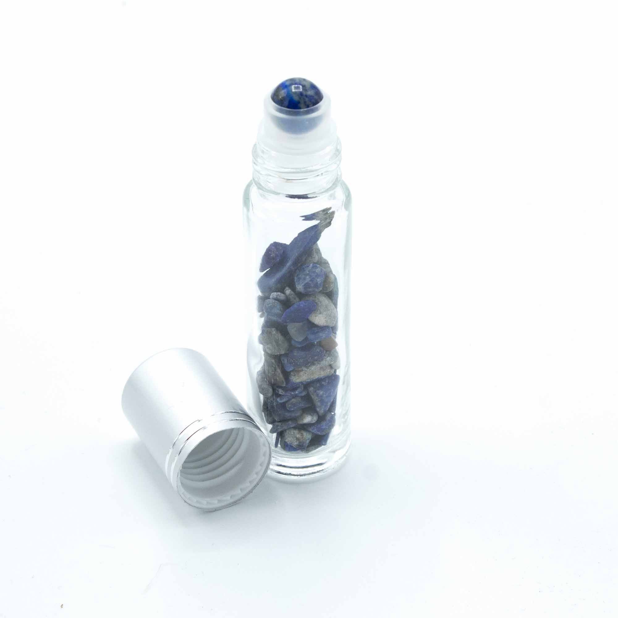 Botella Roll-On con Piedras Preciosas 10 ml ( 12 modelos )