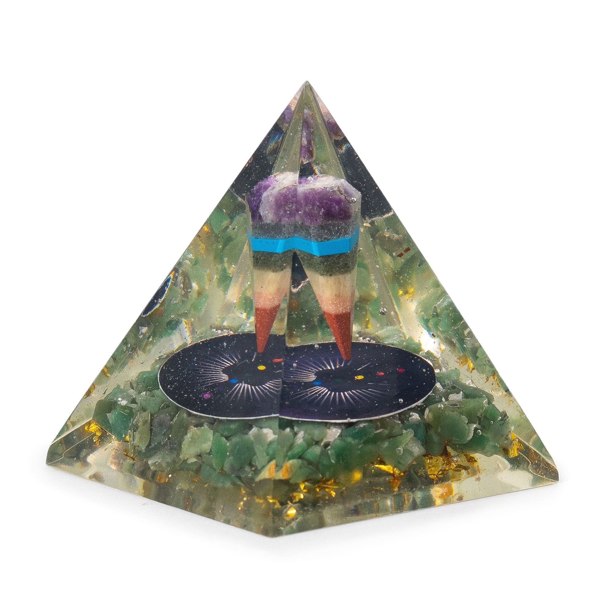 Orgonita Artesanal – Objeto Decorativo con Minerales ( 18 modelos )