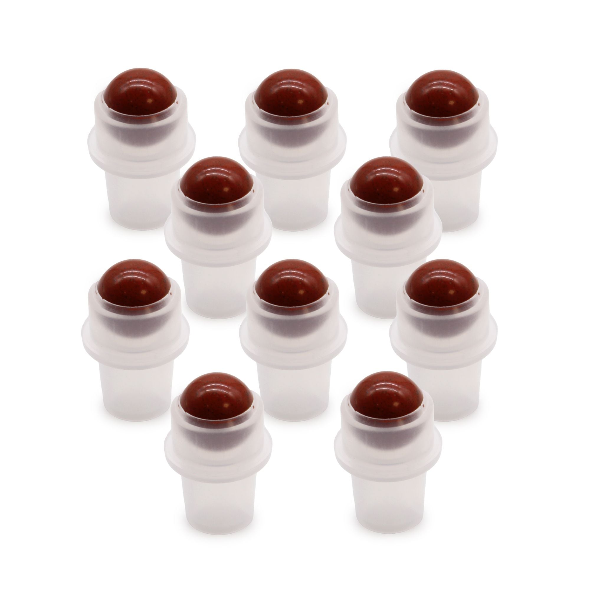 Punta de rodillo de piedras preciosas para botella de 5 ml ( 7 modelos )
