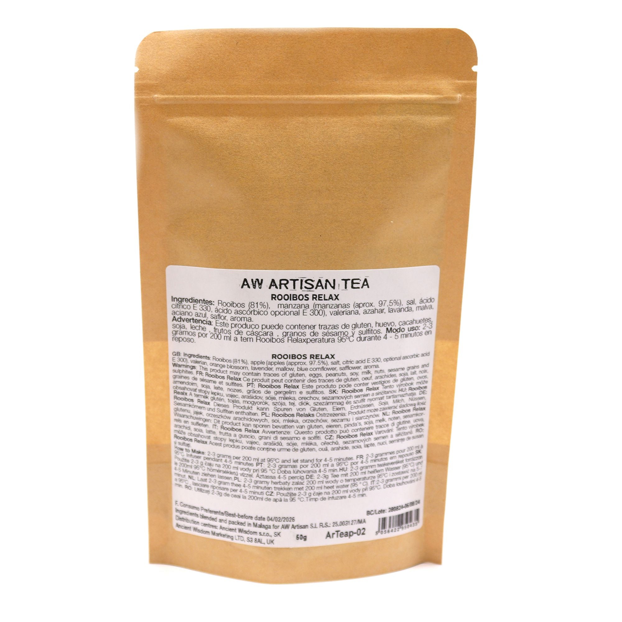 Té e Infusiones Bolsa de 50g ( 18 variantes )