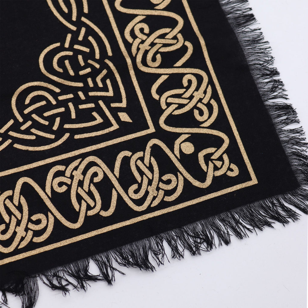 Mantel de Altar Esotérico con Flecos (50x50 cm)( 6 modelos )