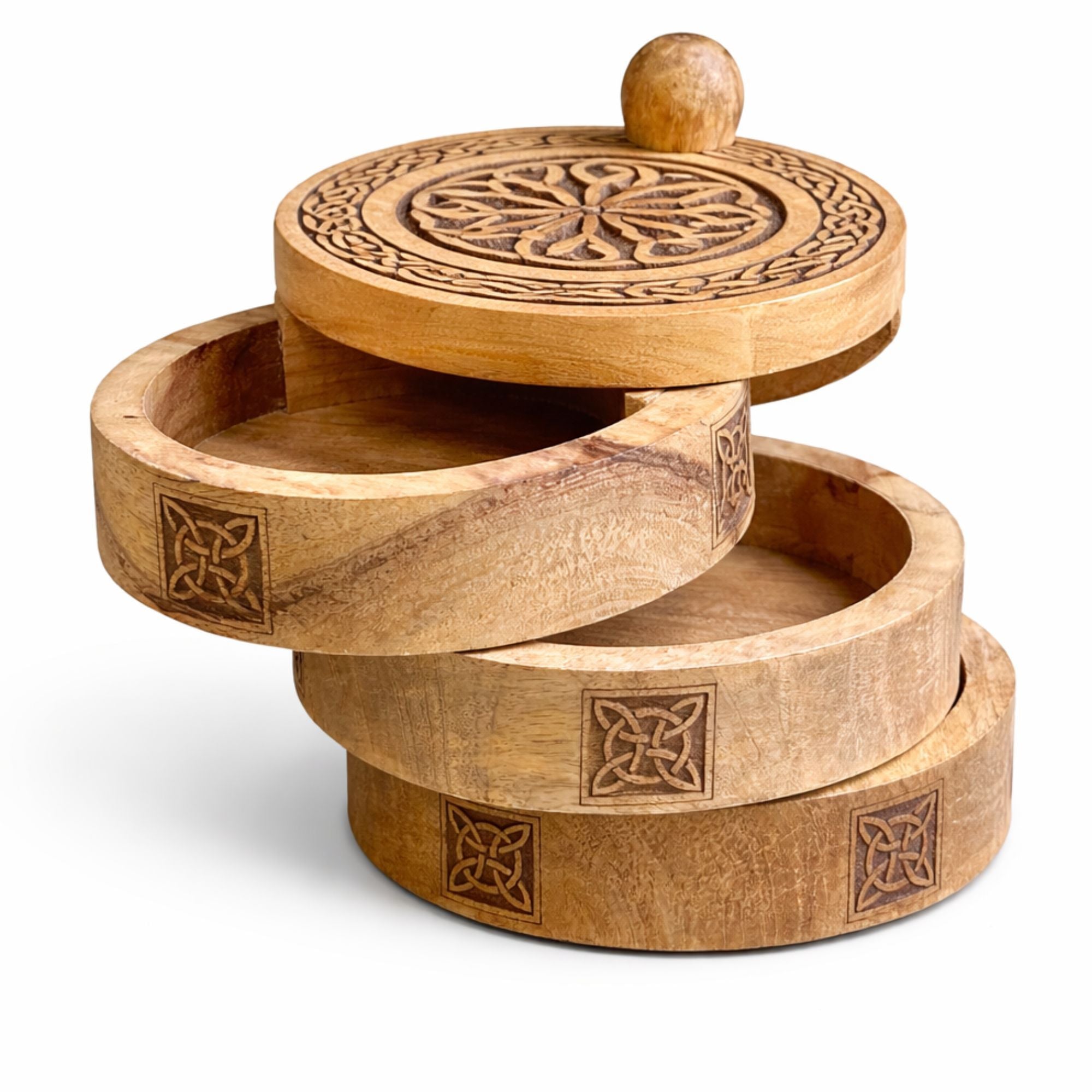 Caja de Tarot de Madera con Compartimentos ( 12 fabulosos modelos diferentes )
