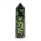 Punta de Obsidiana Negra Natural ( 5 modelos )