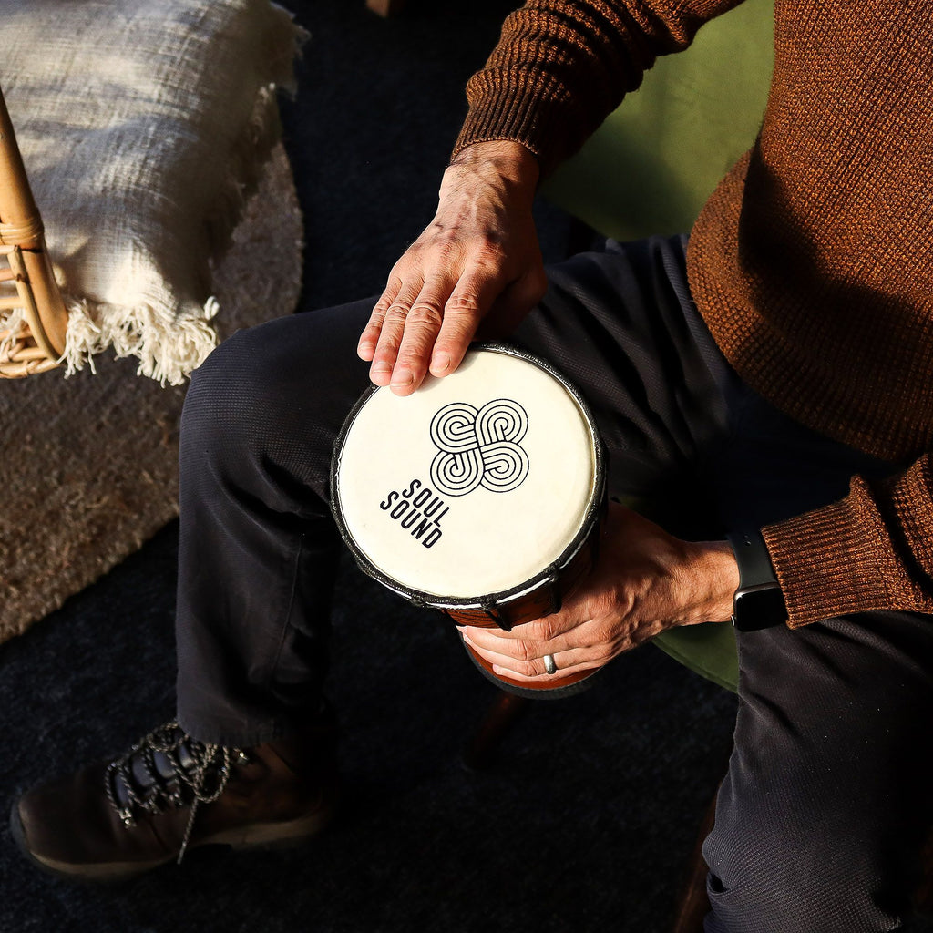 Tambor Pro Djembe Pequeño "Sonido del Alma" – Sonido Grave – 30 cm