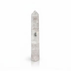 puntas de obelisco de seis caras de piedra preciosa, aprox. 17 cm - cristal de roca