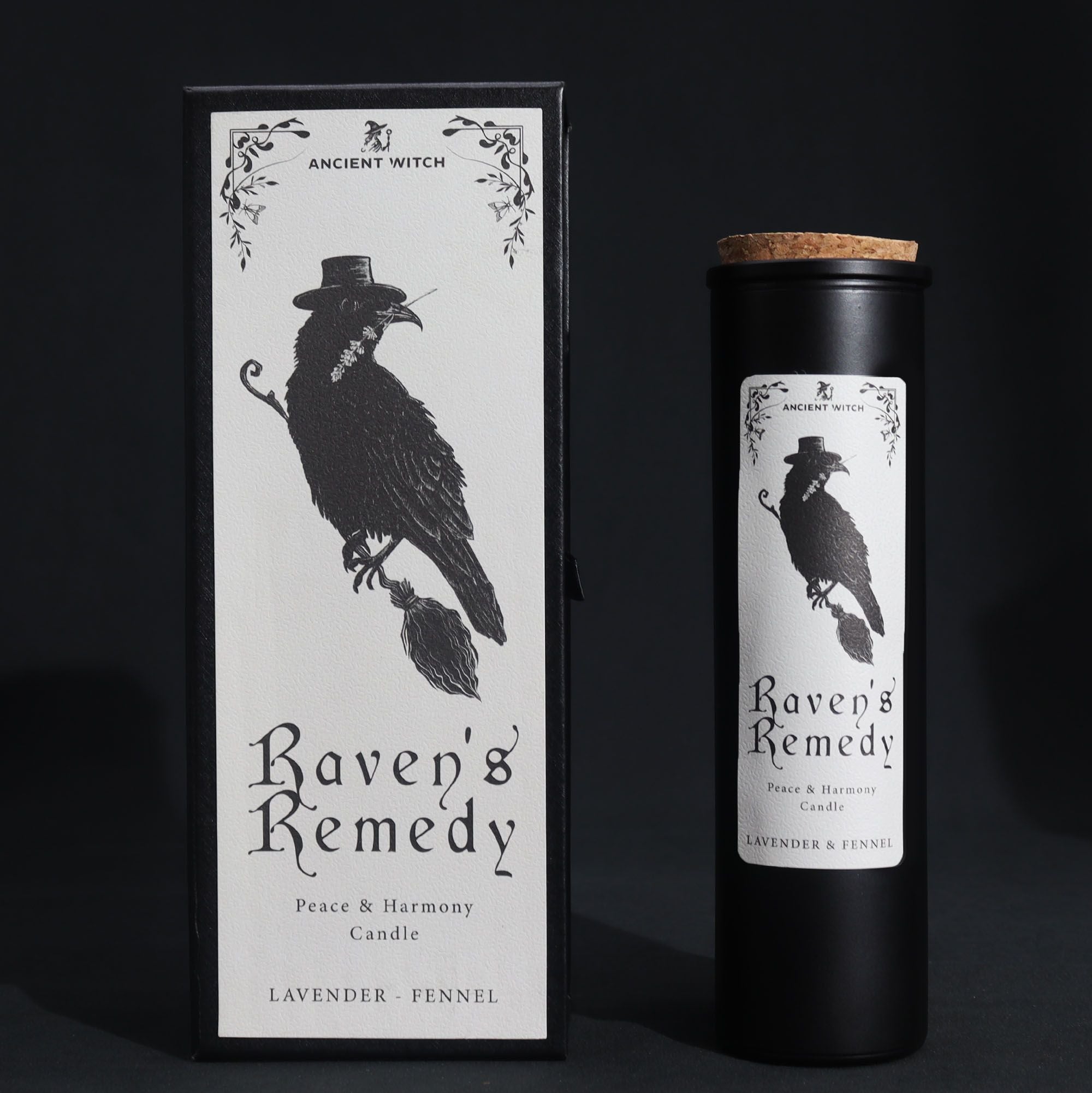 Velas Purificadoras de Brujas Antiguas - Remedio de los cuervos - Paz y Armonía