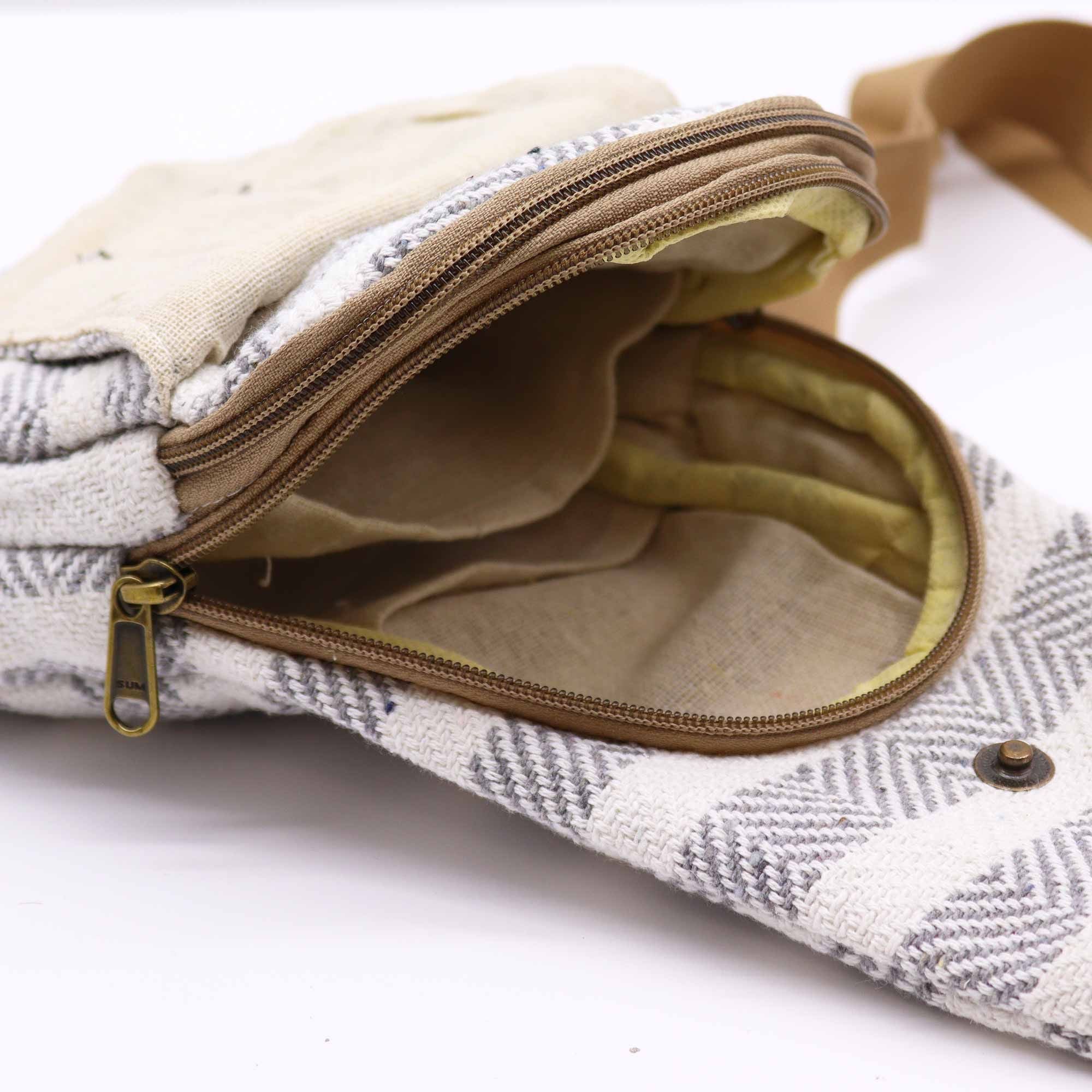 Bolso Bandolera de Algodón Natural ( 6 modelos )