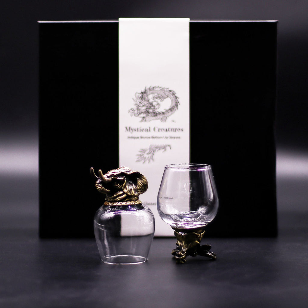 Set de Regalo Vasos de Chupito y Whisky · Criaturas Místicas ( 6 modelos )