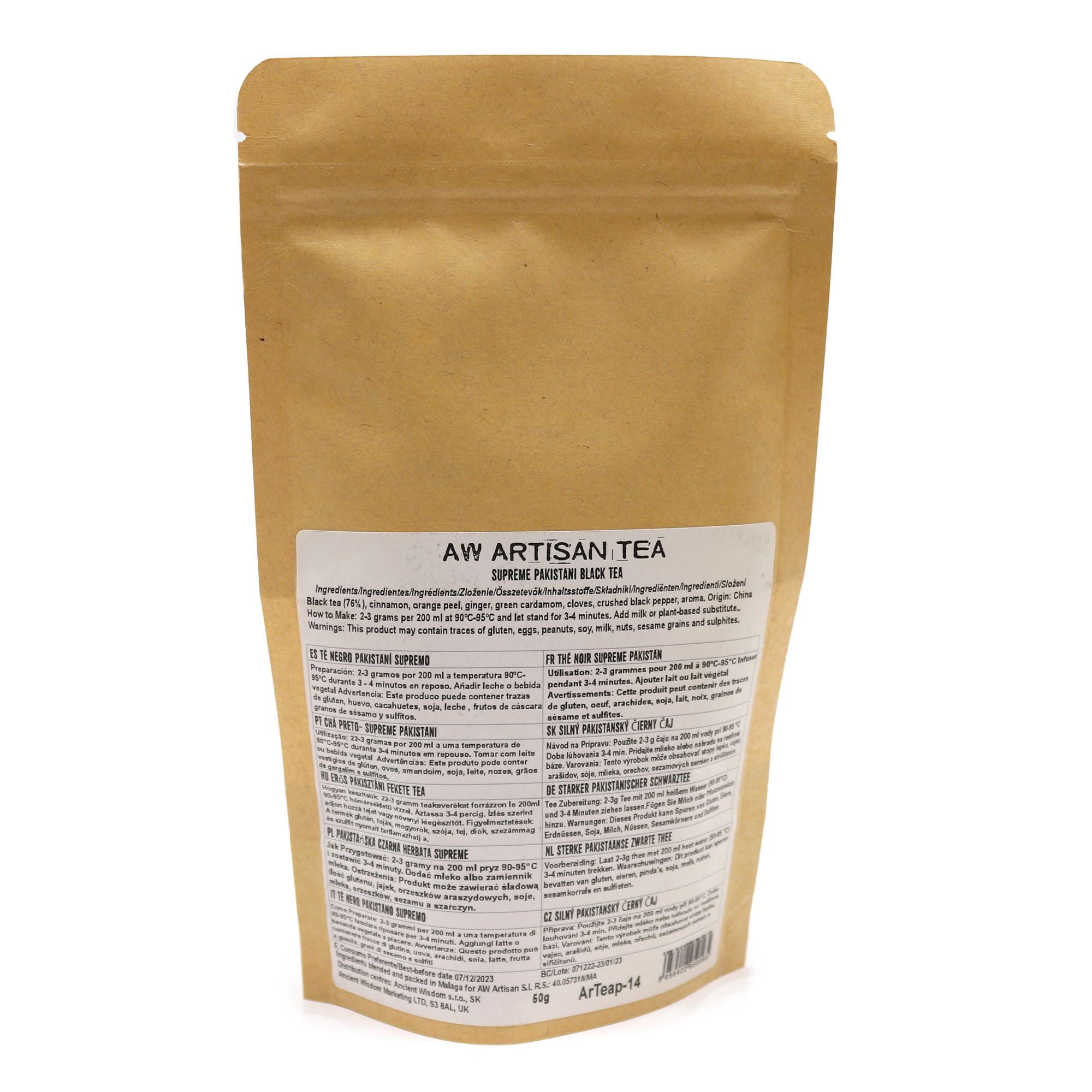 Té e Infusiones Bolsa de 50g ( 18 variantes )