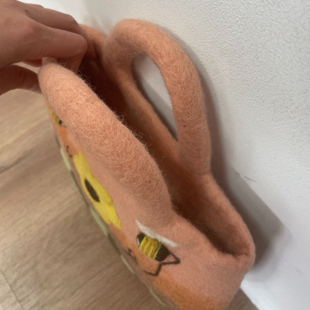 Bolsos y Estuches (15cm-12cm) de Fieltro Natural ( 20 modelos )