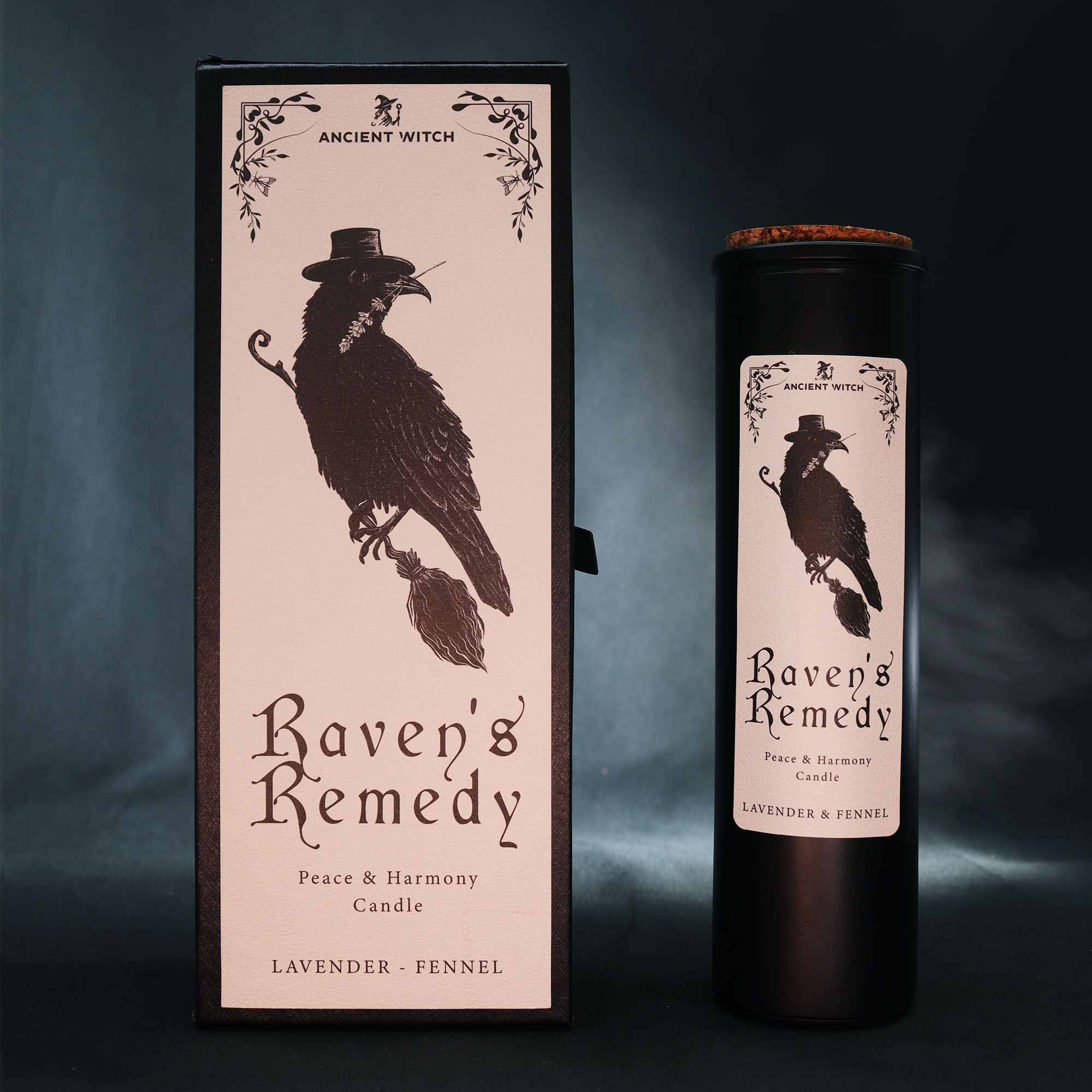 Velas Purificadoras de Brujas Antiguas - Remedio de los cuervos - Paz y Armonía