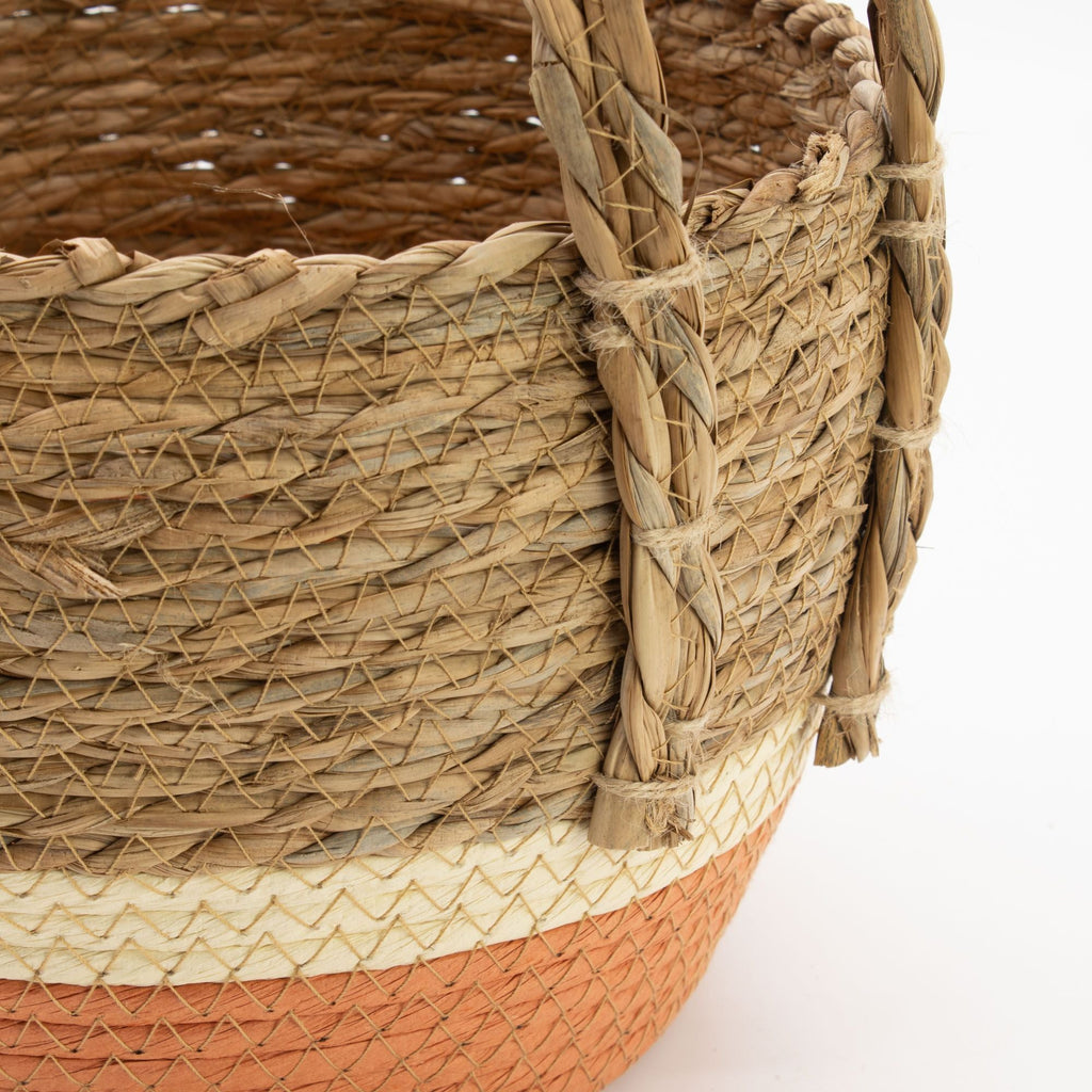 Cestas de Hoja de Plátano y Hierba Marina