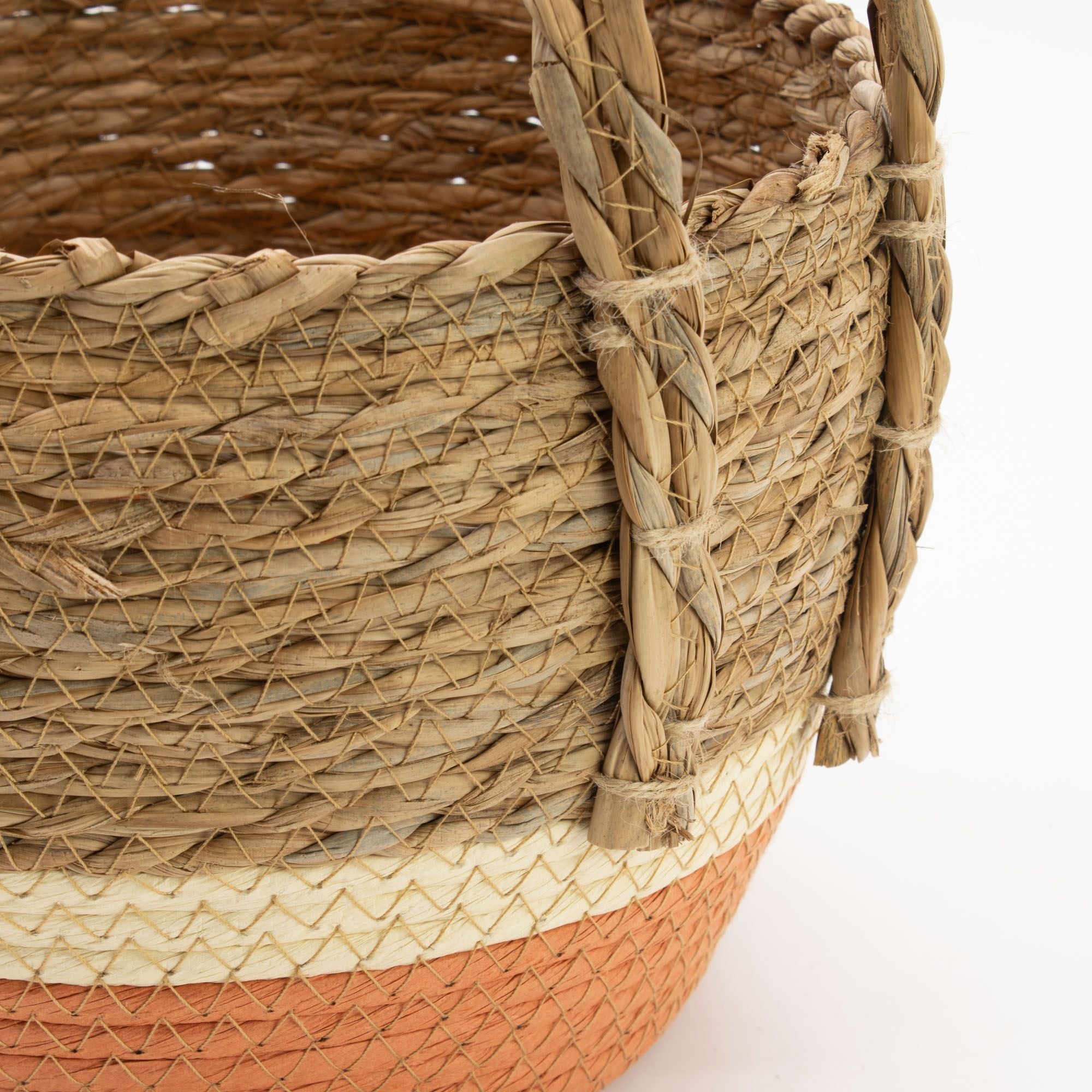 Cestas de Hoja de Plátano y Hierba Marina