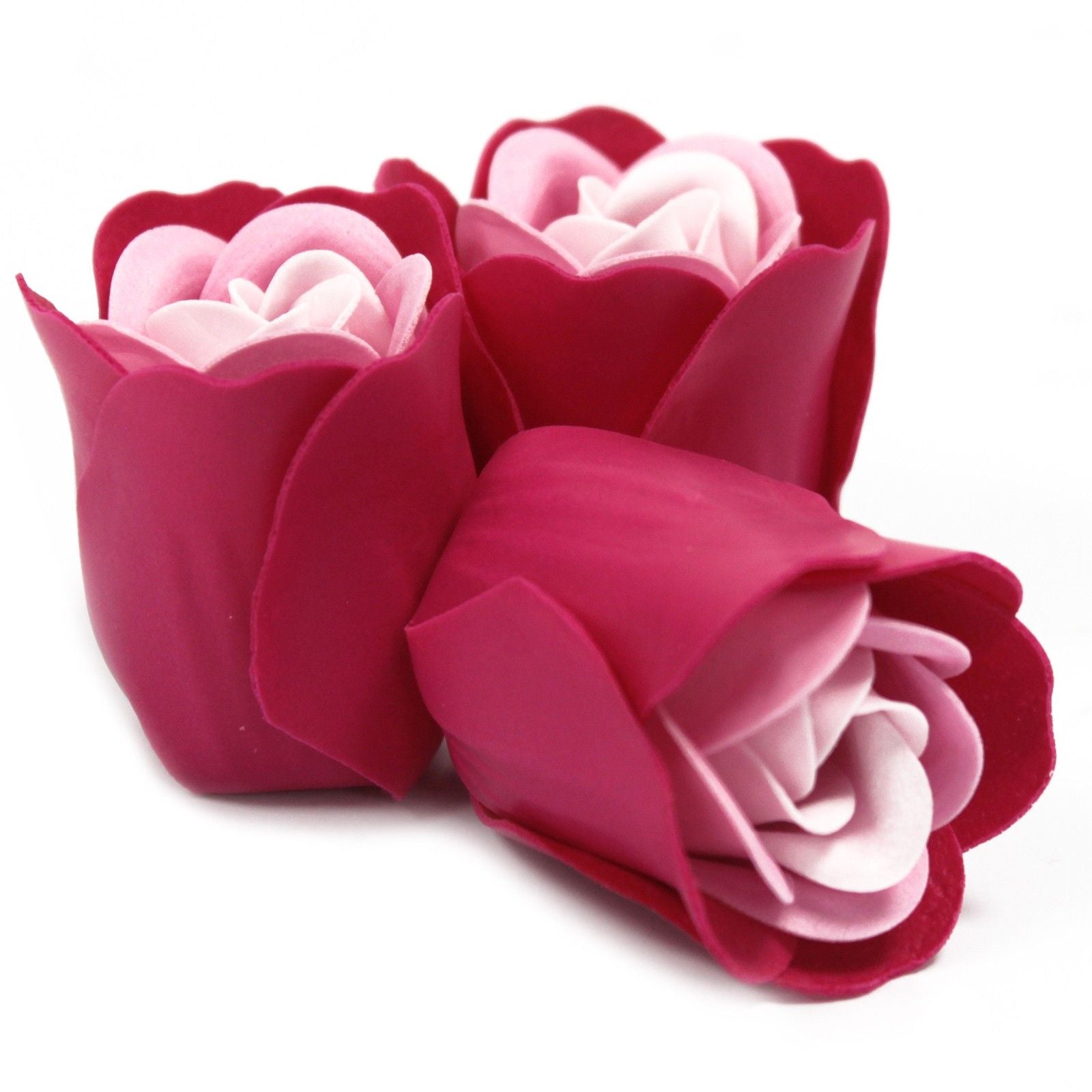 Set de 3 Flores de Jabón Caja Corazón ( 7 modelos )