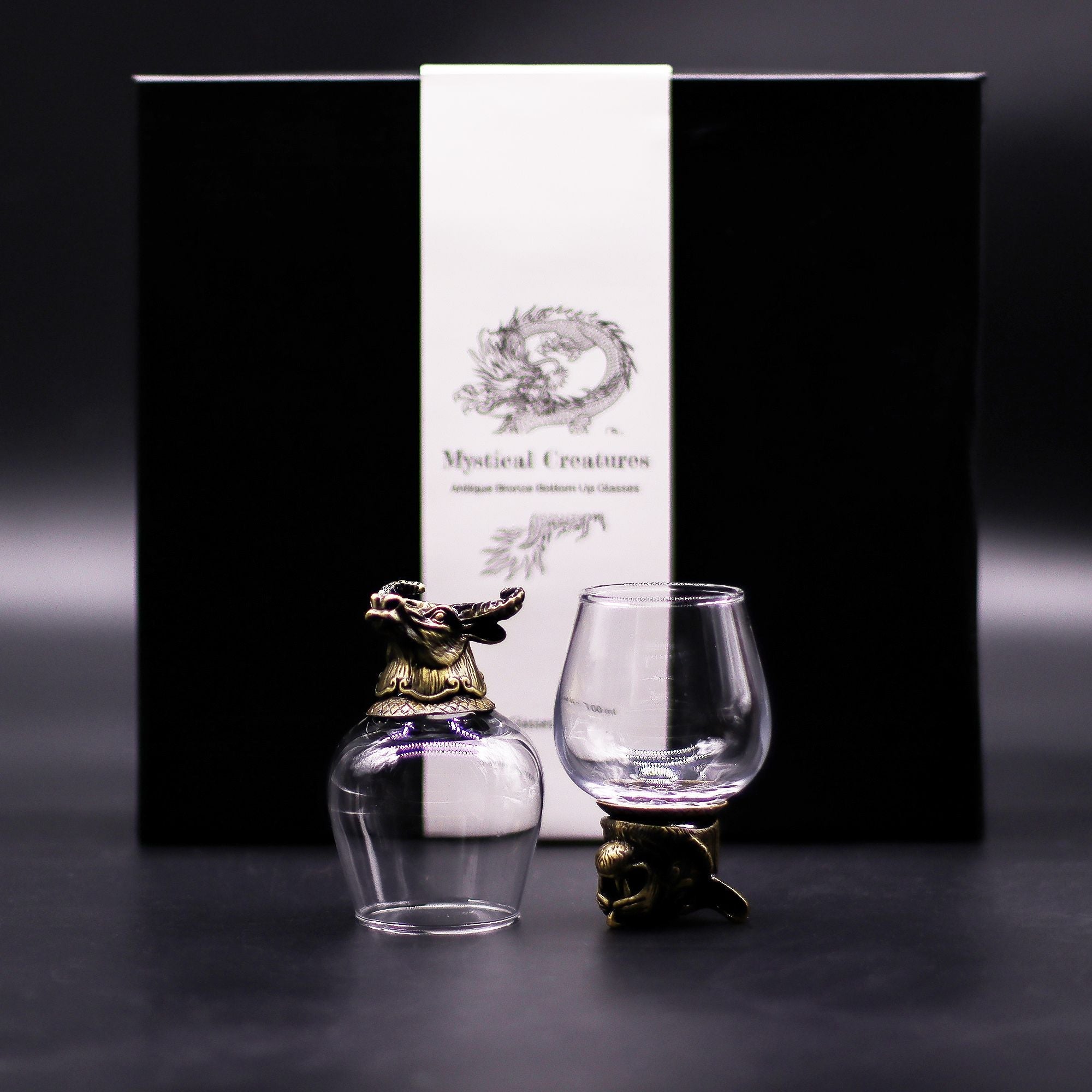 Set de Regalo Vasos de Chupito y Whisky · Criaturas Místicas ( 6 modelos )