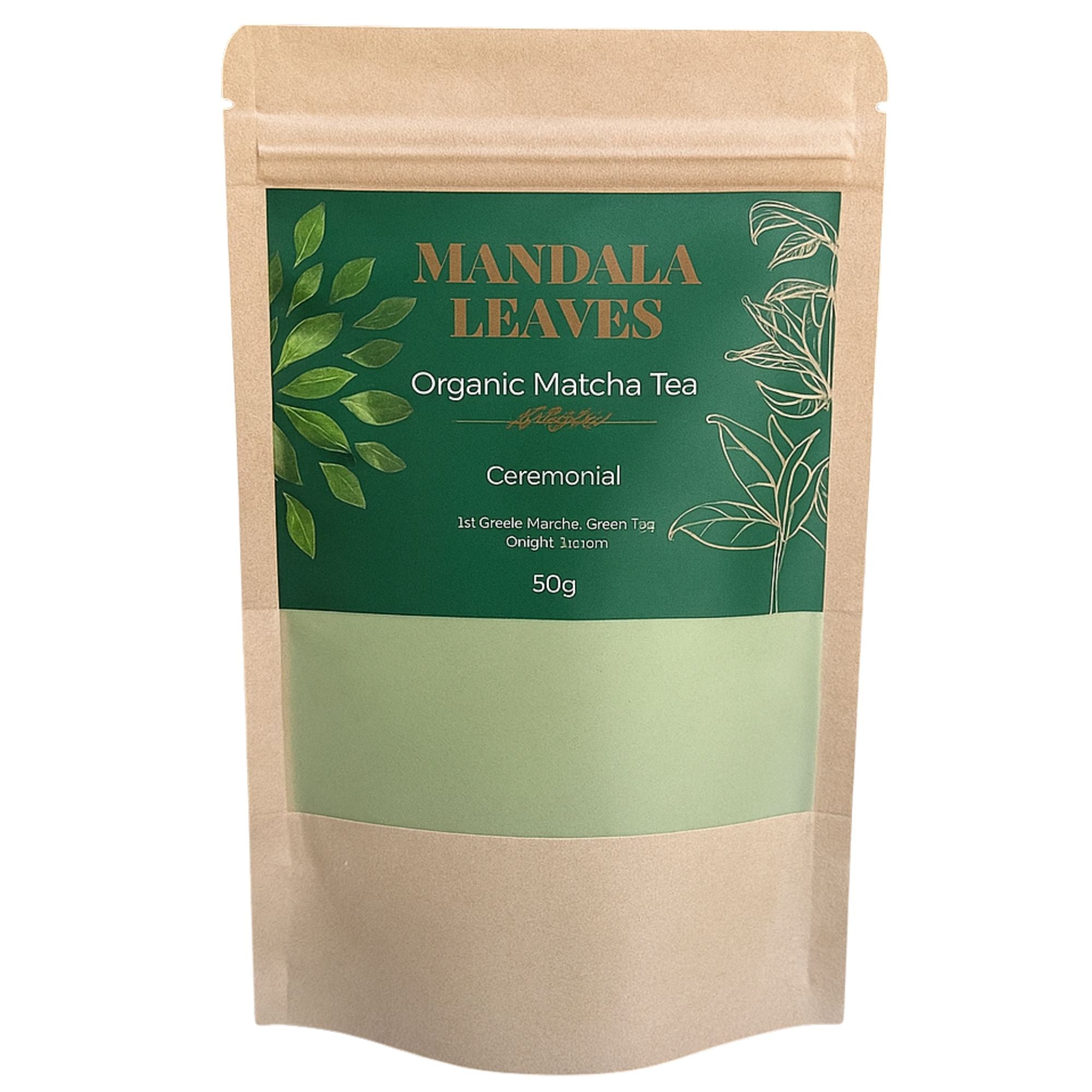 Té Matcha Ceremonial Orgánico 50 gr