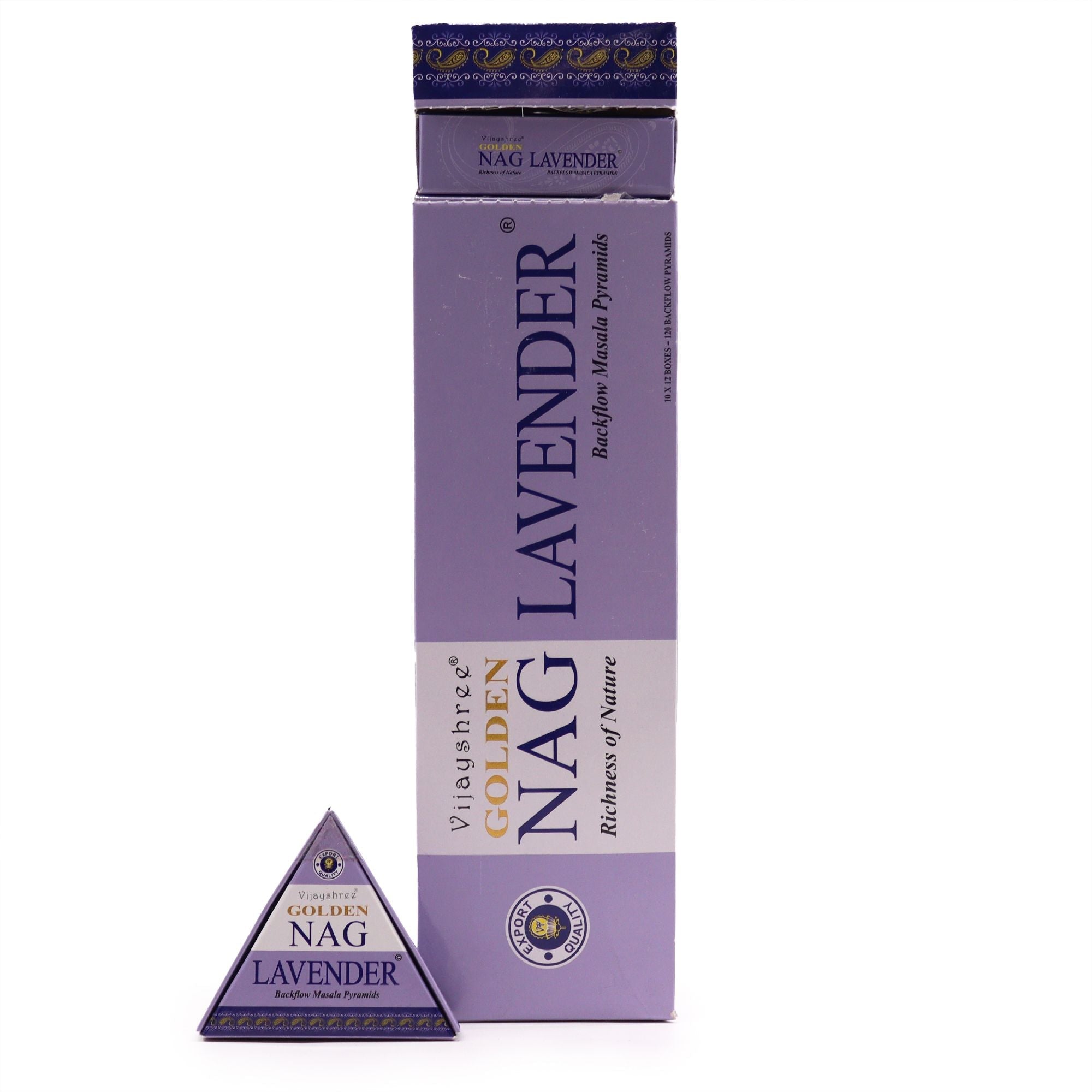Conos de Incienso Backflow Jumbo Golden Nag (42 g) ( 11 variantes )
