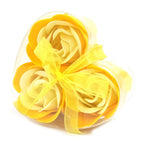 Set de 3 Flores de Jabón Caja Corazón ( 7 modelos )