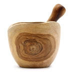 Mortero Ergo Teak Lrg