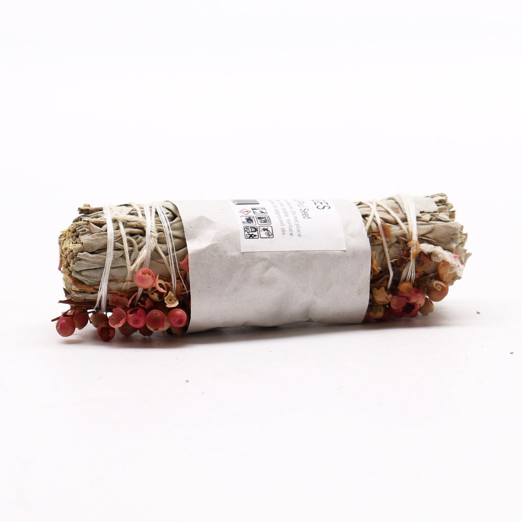 Atado de Hierba - Salvia Blanca y Semilla de Pirul