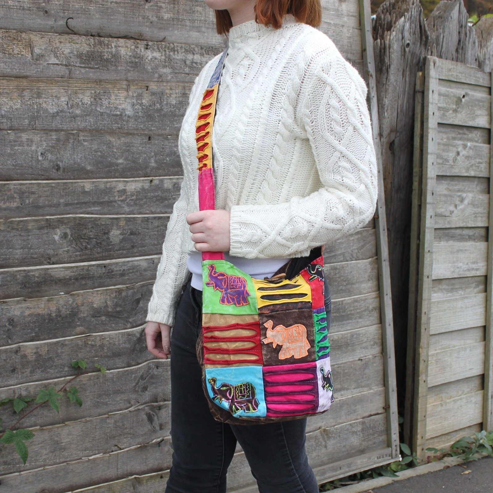Bolso Étnico Estilo Hippie ( 4 Modelos )