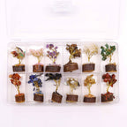 Mini Árboles de Piedras Preciosas ( 20 modelos )
