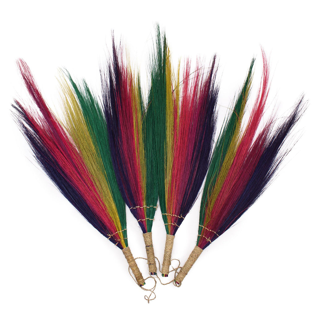 Set 4 - Escoba Ritual de Pampas - Rainbow Colours