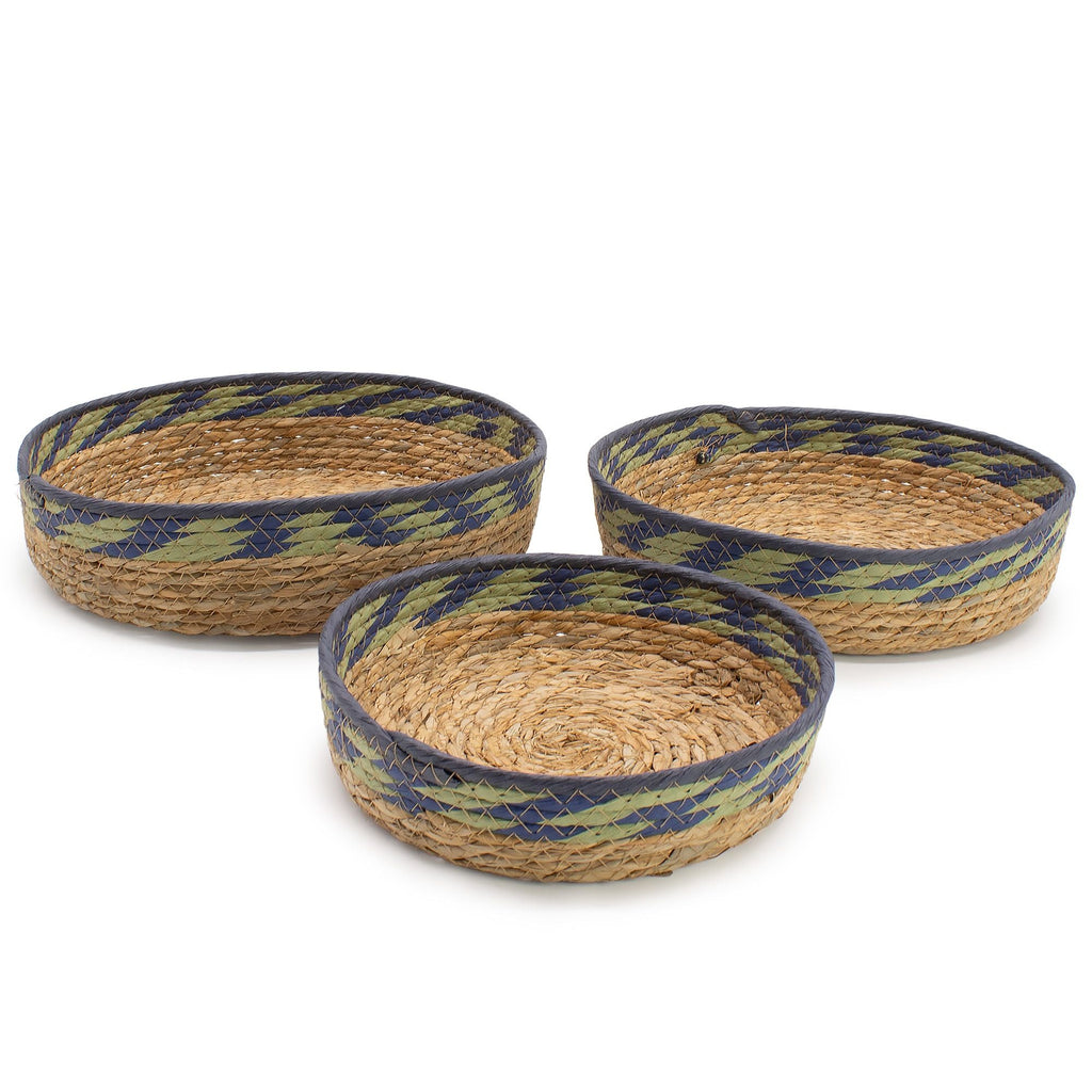 Cestas de Hoja de Plátano y Hierba Marina