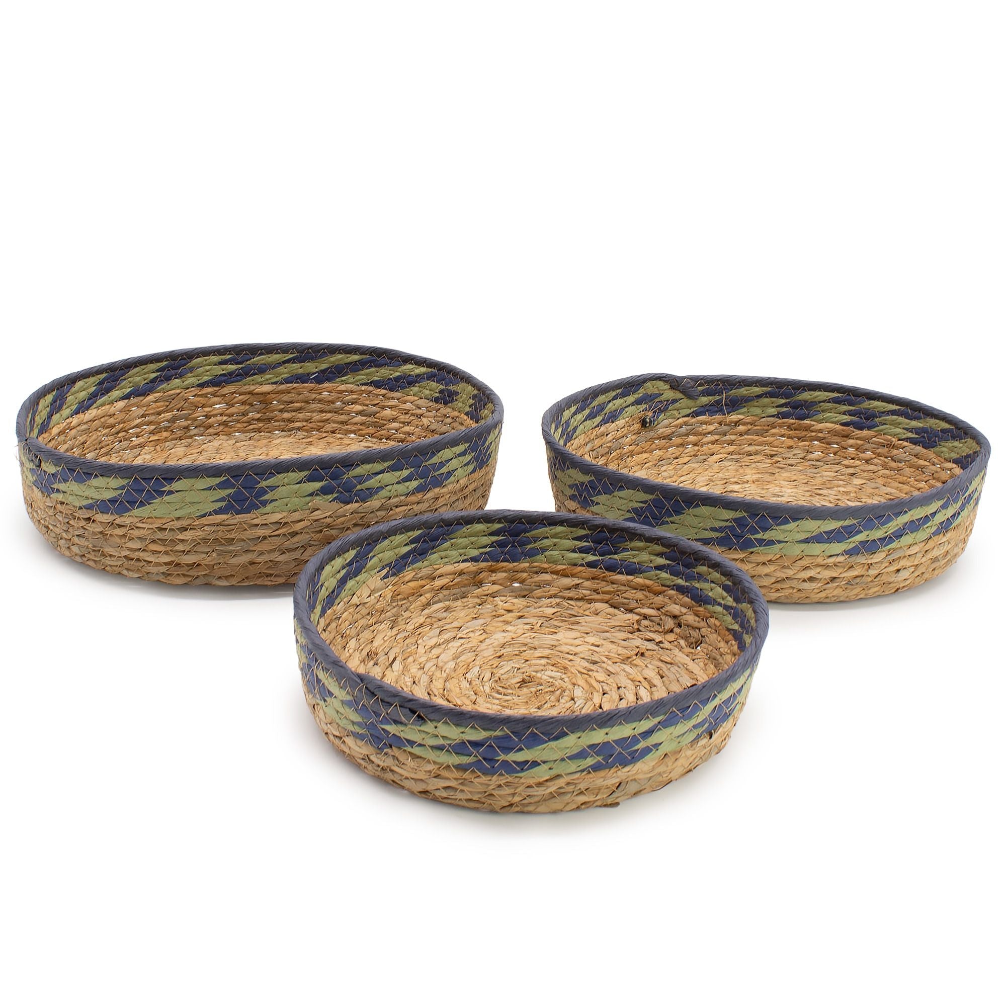 Cestas de Hoja de Plátano y Hierba Marina