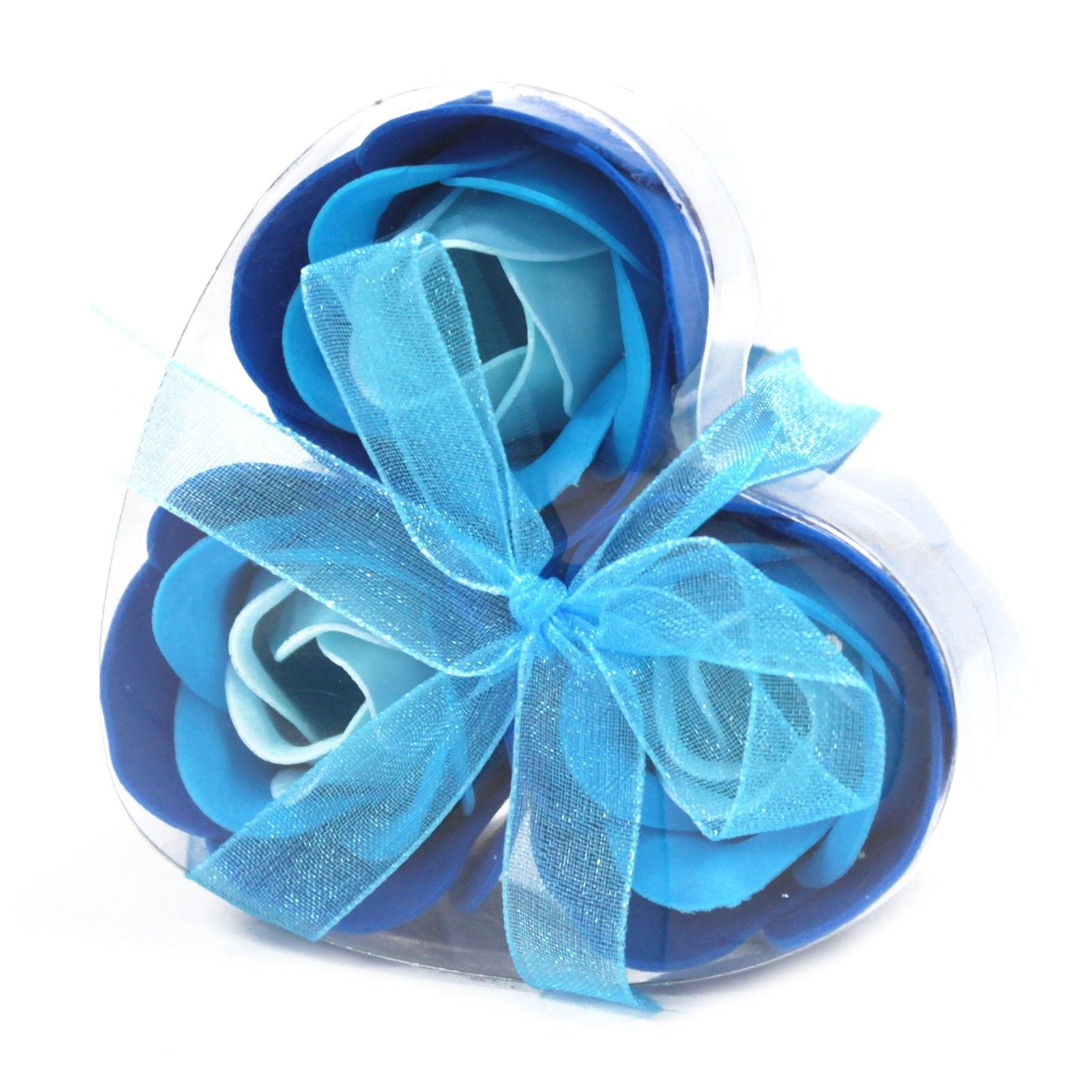 Set de 3 Flores de Jabón Caja Corazón ( 7 modelos )