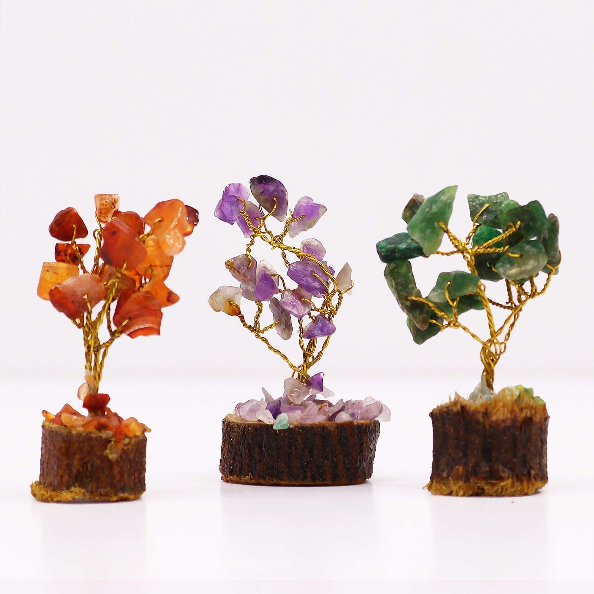 Mini Árboles de Piedras Preciosas ( 20 modelos )