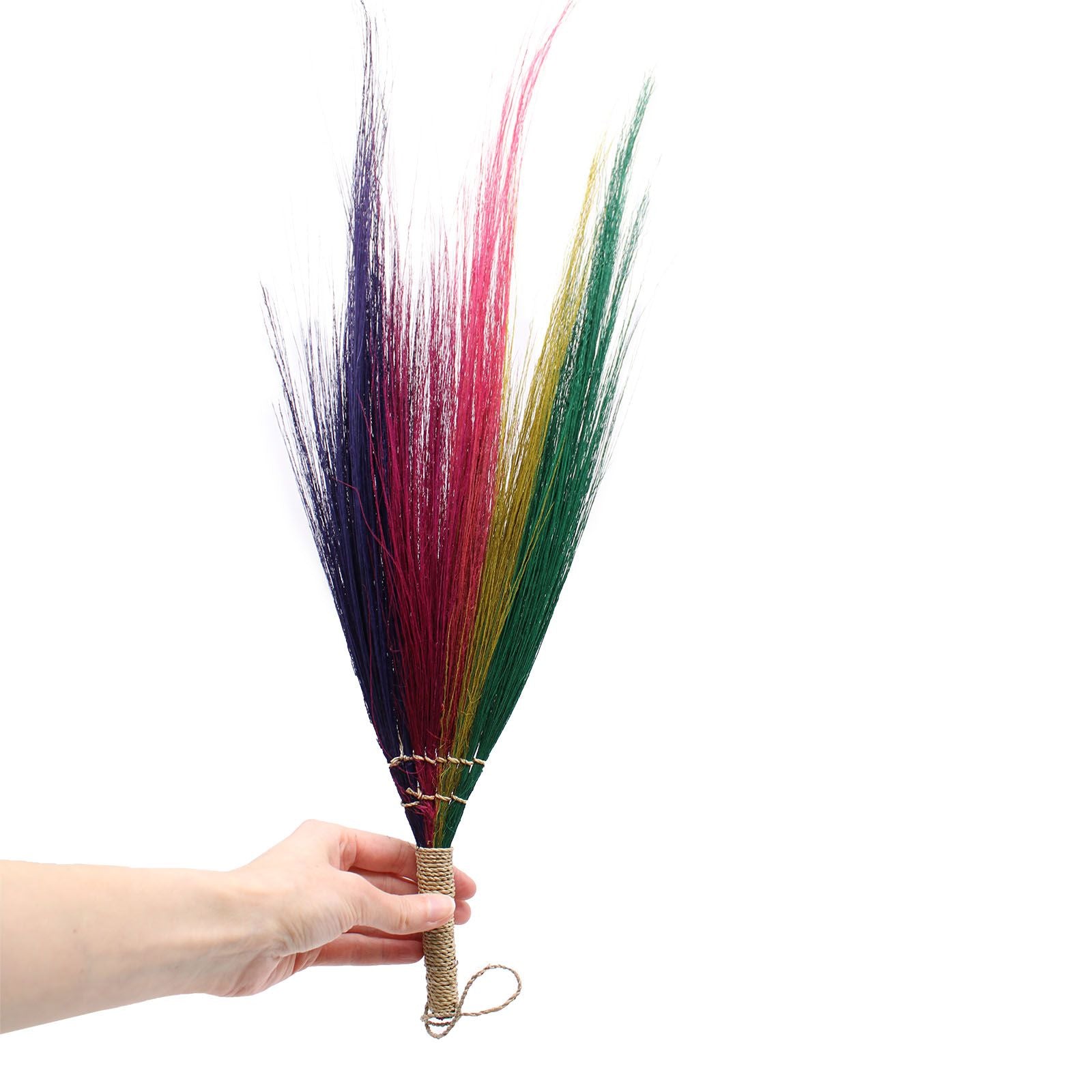 Set 4 - Escoba Ritual de Pampas - Rainbow Colours