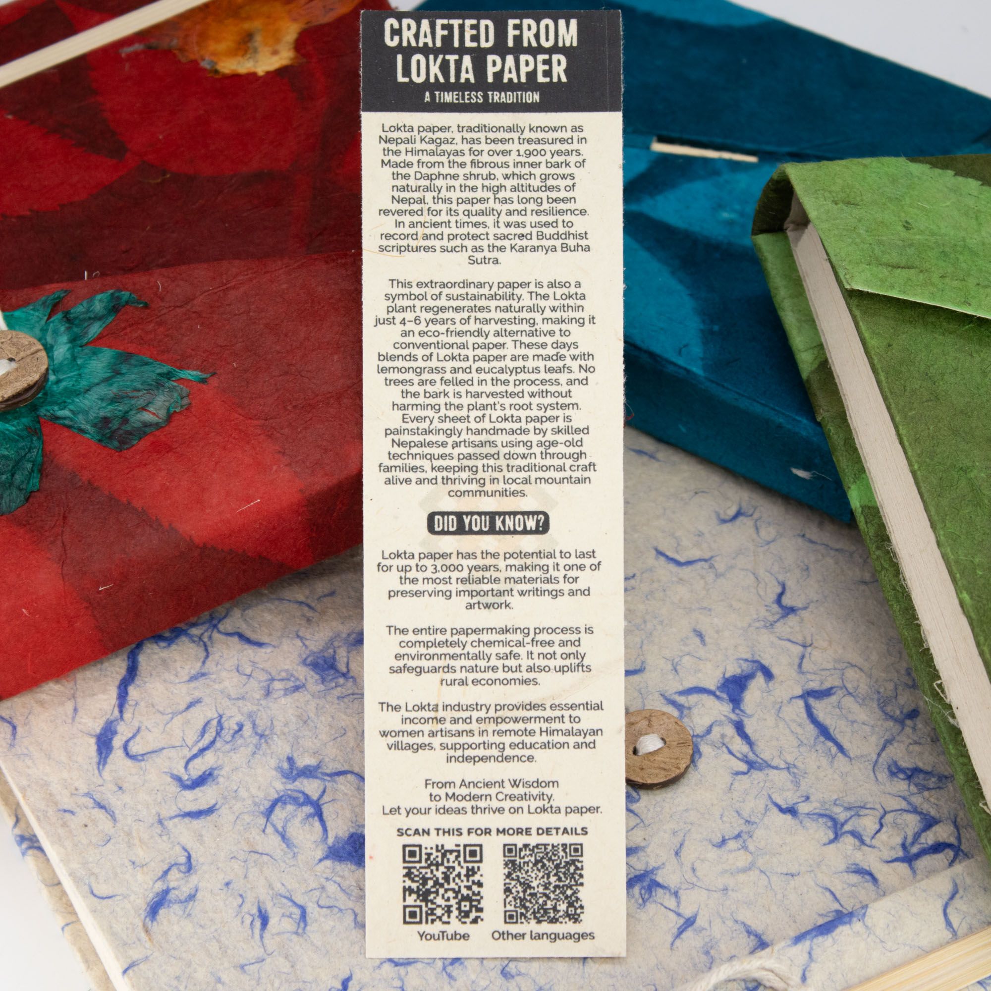 Cuadernos de Papel Lokta  ( 23 modelos )