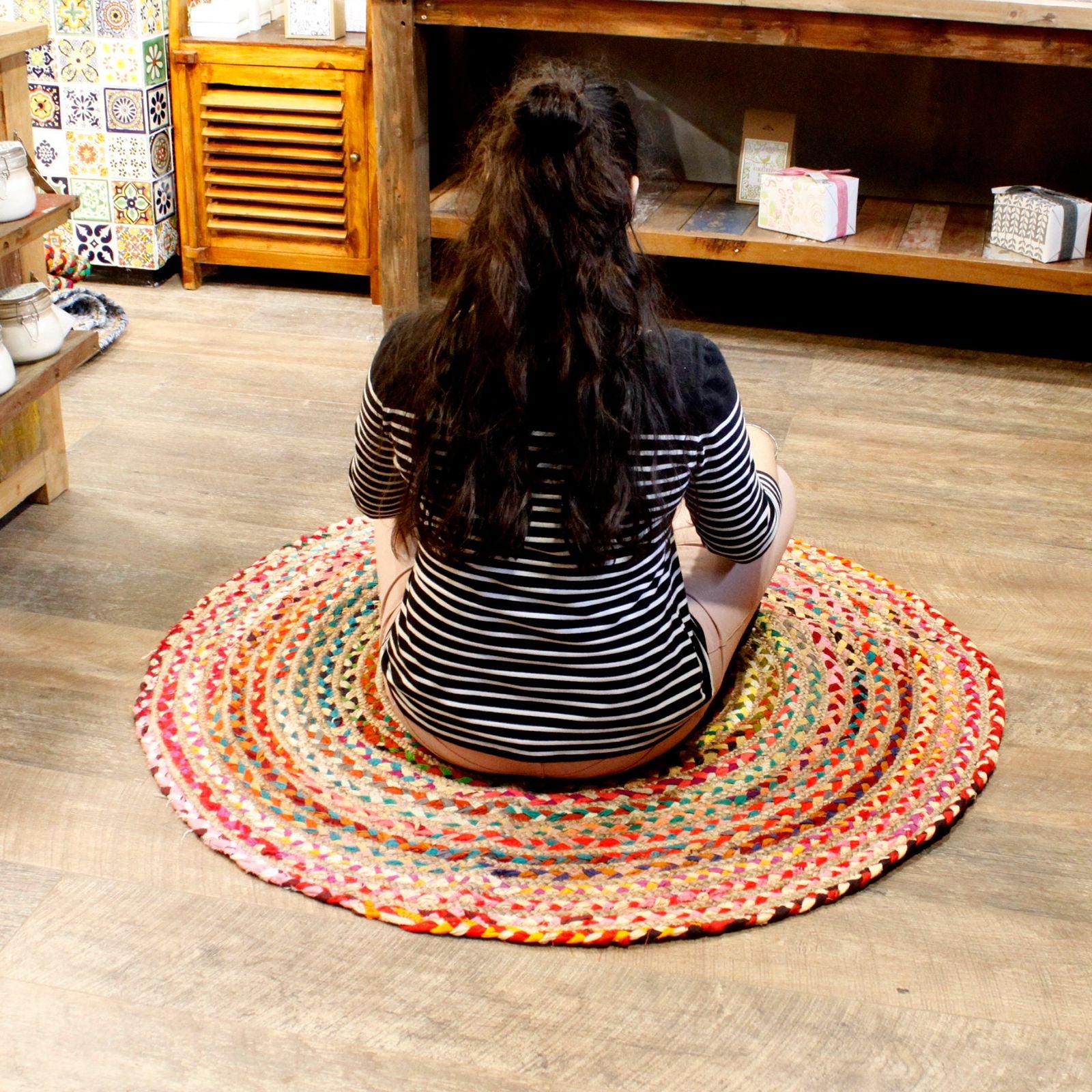 Alfombras de Yute, Algodón Reciclado