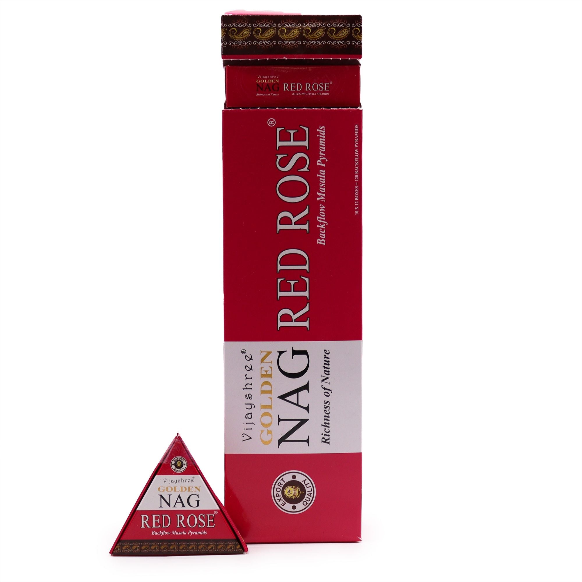 Conos de Incienso Backflow Jumbo Golden Nag (42 g) ( 11 variantes )