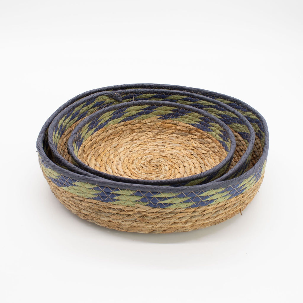 Cestas de Hoja de Plátano y Hierba Marina