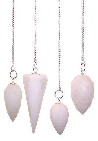 Péndulo de Piedras Preciosas con Cadena ( 16 modelos )