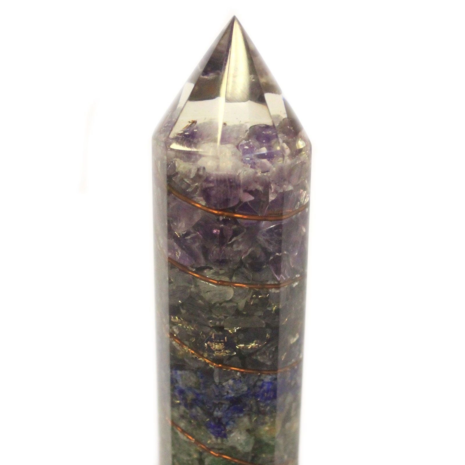 Orgonita Artesanal – Objeto Decorativo con Minerales ( 18 modelos )