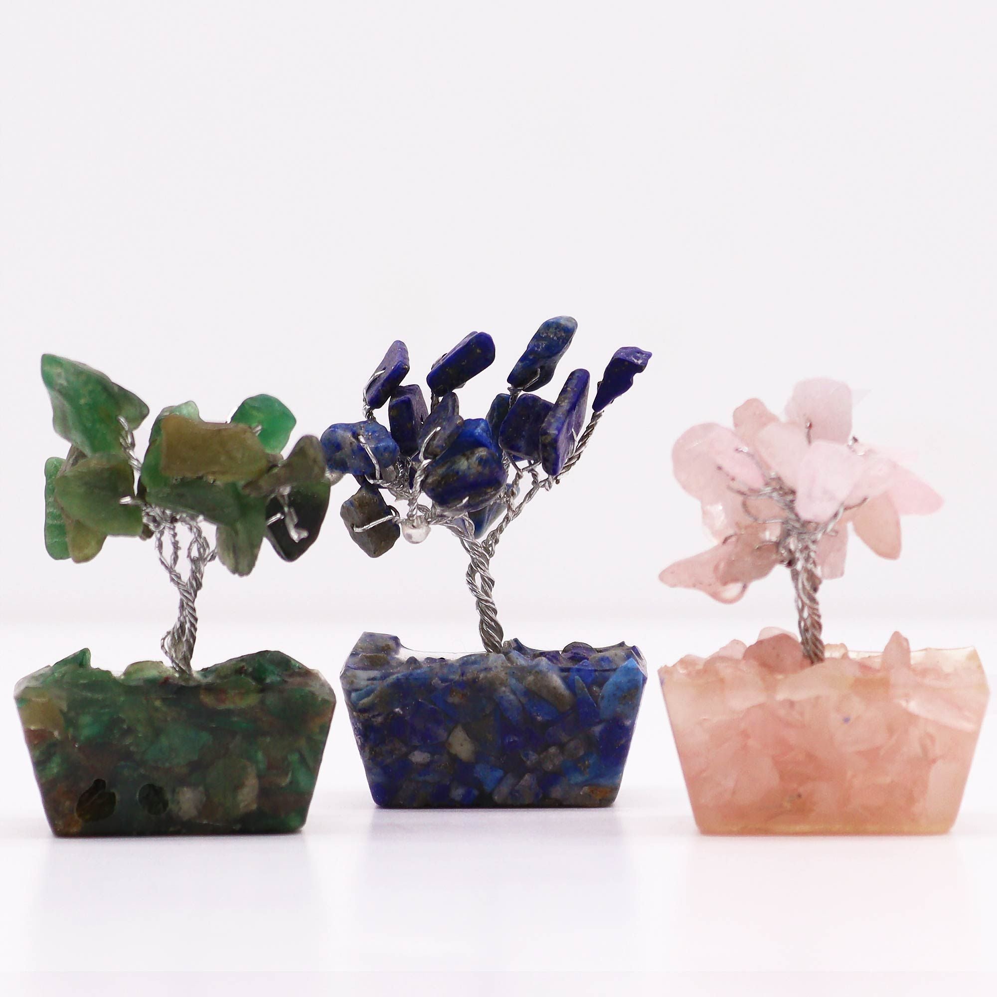 Mini Árboles de Piedras Preciosas ( 20 modelos )