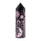 Punta de Obsidiana Negra Natural ( 5 modelos )