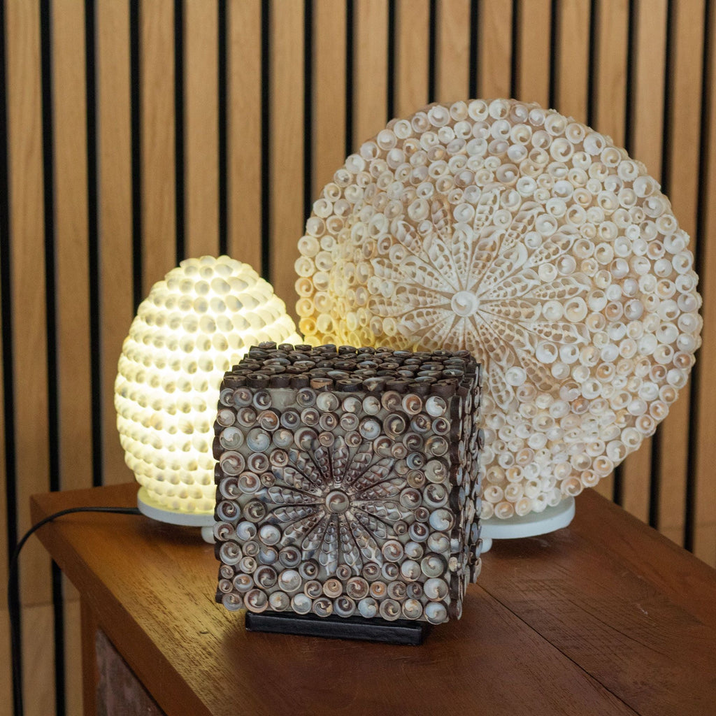 Lámpara Boho de Conchas Marinas ( 10 modelos )