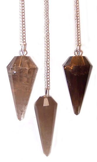 Péndulo de Piedras Preciosas con Cadena ( 16 modelos )