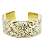 Pulsera Tibetana de Latón - Cinco Budas