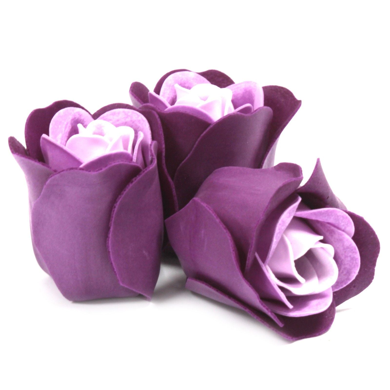 Set de 3 Flores de Jabón Caja Corazón ( 7 modelos )