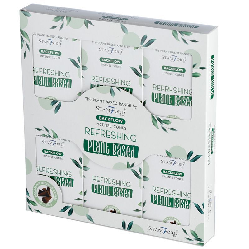 Conos de Incienso Backflow Naturales Stamford Premium (Base Vegetal) ( 14 variantes )