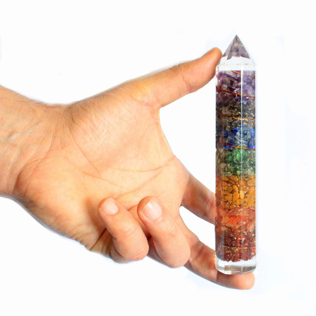 Orgonita Artesanal – Objeto Decorativo con Minerales ( 18 modelos )